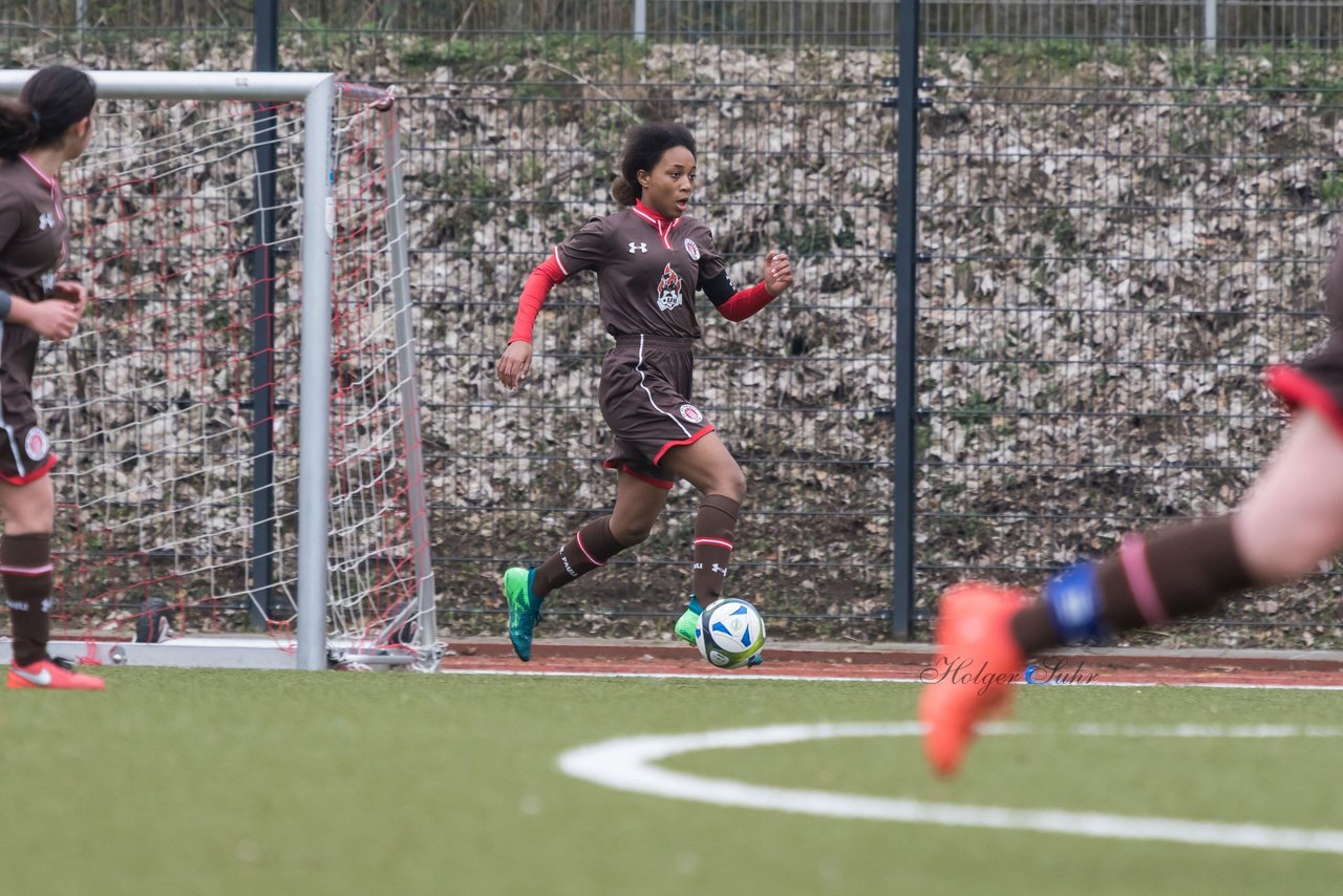 Bild 95 - B-Juniorinnen Walddoerfer - St.Pauli : Ergebnis: 4:1